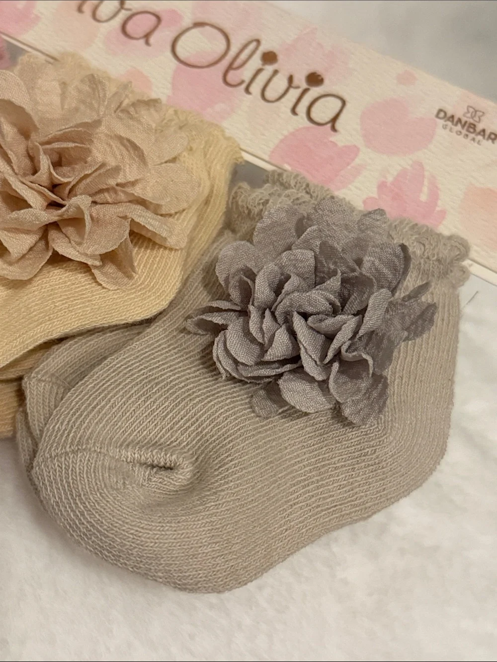 Ava Olivia NWT 6 pk Baby Girl Flower Bow Socks Boutique Booties NEW!